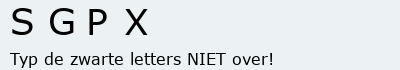 Bevestigingscode