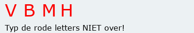 Bevestigingscode