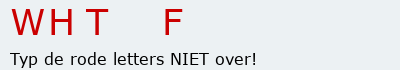 Bevestigingscode