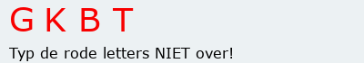 Bevestigingscode