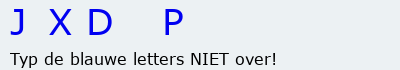Bevestigingscode