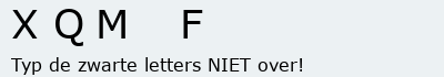 Bevestigingscode