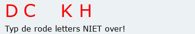 Bevestigingscode