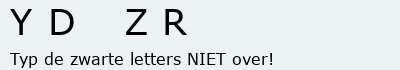 Bevestigingscode