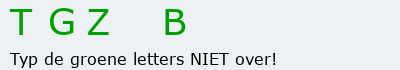 Bevestigingscode