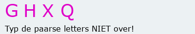 Bevestigingscode