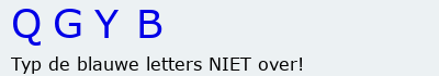 Bevestigingscode