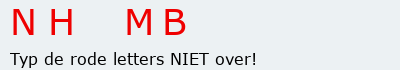Bevestigingscode