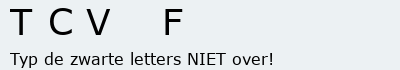 Bevestigingscode