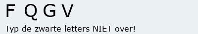 Bevestigingscode