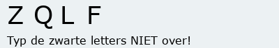 Bevestigingscode