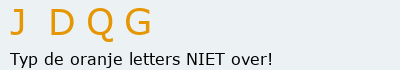 Bevestigingscode
