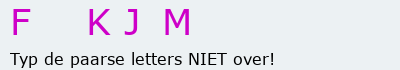Bevestigingscode