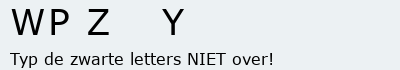 Bevestigingscode