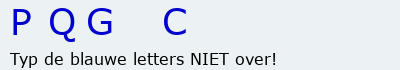 Bevestigingscode