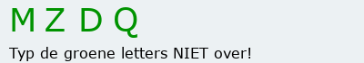 Bevestigingscode