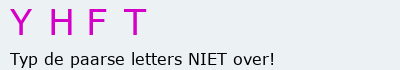 Bevestigingscode
