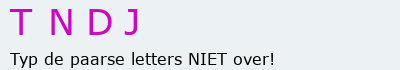 Bevestigingscode