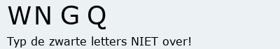 Bevestigingscode