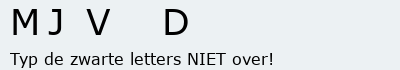 Bevestigingscode