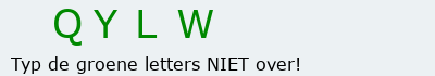 Bevestigingscode