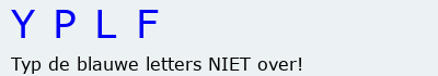Bevestigingscode