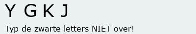 Bevestigingscode