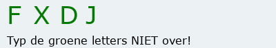 Bevestigingscode