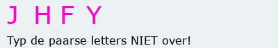Bevestigingscode