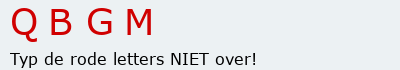 Bevestigingscode