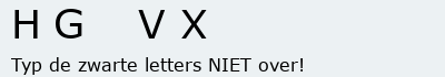 Bevestigingscode
