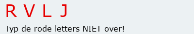 Bevestigingscode