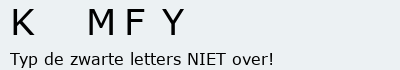 Bevestigingscode