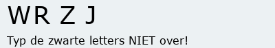 Bevestigingscode
