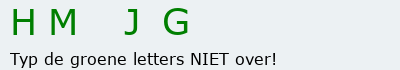 Bevestigingscode