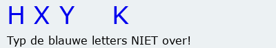 Bevestigingscode