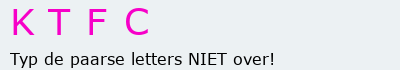 Bevestigingscode