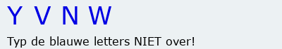Bevestigingscode