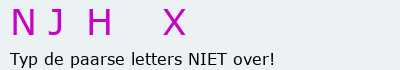 Bevestigingscode