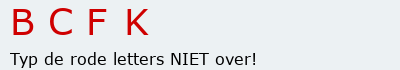 Bevestigingscode