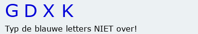 Bevestigingscode