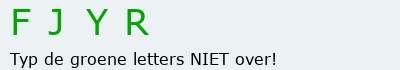 Bevestigingscode