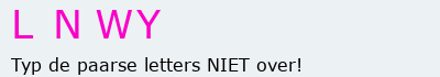 Bevestigingscode