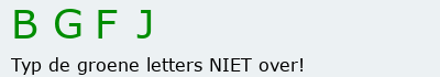 Bevestigingscode
