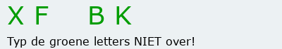 Bevestigingscode