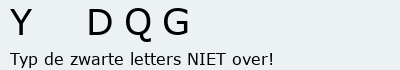 Bevestigingscode