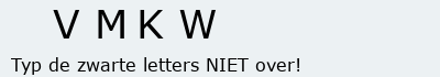 Bevestigingscode
