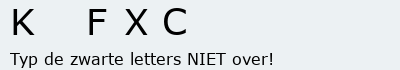 Bevestigingscode
