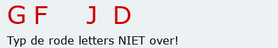 Bevestigingscode