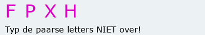 Bevestigingscode